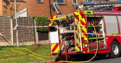 Firefighters tackle serious house fire in Tameside - www.manchestereveningnews.co.uk