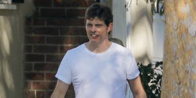 James Marsden Spends the Day With His Kids on His 47th Birthday - www.justjared.com - Los Angeles - county Ford