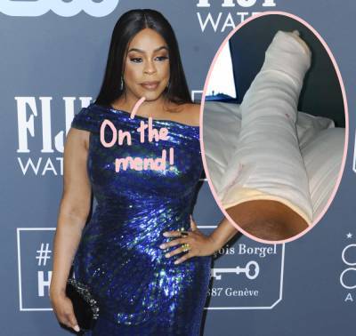 Niecy Nash Broke Her Foot In THREE Places Weeks After Surprise Wedding To Jessica Betts — Ouch! - perezhilton.com