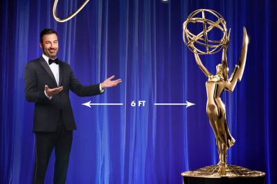 Jimmy Kimmel delivers Emmys 2020 monologue to empty house - nypost.com