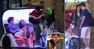 Matt Smith puts on a very cosy display with mystery brunette - www.msn.com