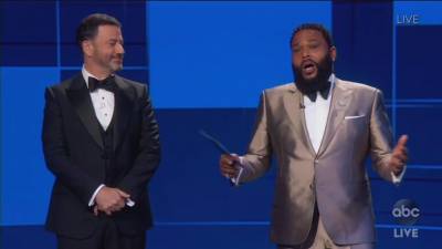 Anthony Anderson Spotlights Black Lives Matter in Emmys Speech - variety.com - Hollywood