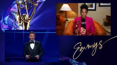 Emmys TV Review: Jimmy Kimmel Hosted High Wire Act Steps It Up In A Year Of Election, Uprising & COVID-19 - deadline.com