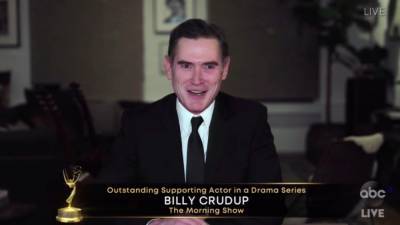 Billy Crudup Asks Young People to 'Save Us' While Accepting Supporting Actor in a Drama at 2020 Emmys - www.etonline.com