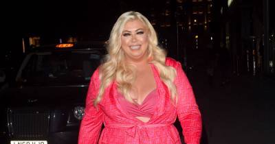 Gemma Collins demands attention as she shows off bra in plunging bright pink Fendi outfit - www.ok.co.uk - London