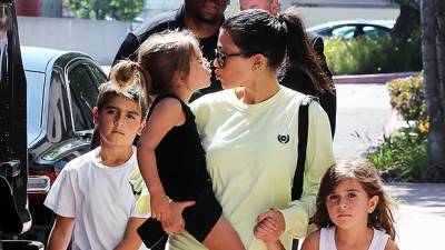Kourtney Kardashian Reveals Her 5 Rules On How She Parents Her Kids Mason, 10, Penelope, 8 Reign, 5 - hollywoodlife.com