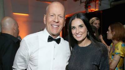 Demi Moore posts throwback photo with ex-husband Bruce Willis from 1987 Emmy Awards - www.foxnews.com