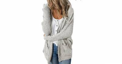 This Fuzzy Sherpa Sweater Feels Like a Warm, Fluffy Cloud - www.usmagazine.com