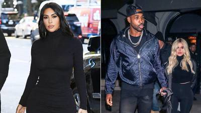 Kim Kardashian Fuels Khloe Tristan Reconciliation Rumors With New Photo Of AM Workout - hollywoodlife.com