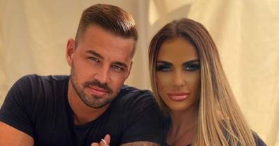 Katie Price's boyfriend Carl Woods agrees to try for a baby with her as she buys ovulation test - www.ok.co.uk