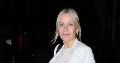Kate Lawler, 40, cradles blossoming baby bump as she steps out after announcing pregnancy - www.ok.co.uk - London