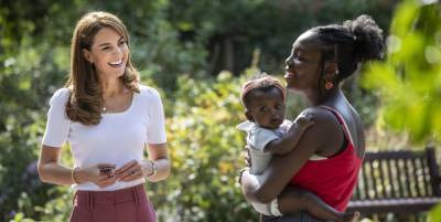 Duchess Kate Meets Parent Volunteers Who Helped Moms and Dads During the Pandemic - www.harpersbazaar.com