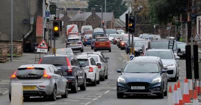 Roadworks on busy Dumfries Street to repair water leak cause chaos - www.dailyrecord.co.uk - Scotland