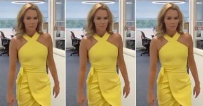 Amanda Holden marks end of summer with phenomenal yellow dress - www.msn.com