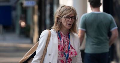 Kate Garraway looks deep in thought after ‘putting on a brave face’ as husband Derek remains in hospital - www.ok.co.uk - Britain