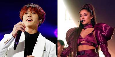 Fans Think Ariana Grande & Jungkook of BTS Did a Song Together! - www.justjared.com