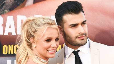 Britney Spears’ Boyfriend Sam Asghari Professes His ‘Love’ For Her In Goofy Bedroom Video - hollywoodlife.com