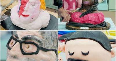 ‘Like there’s been a fire at Madame Tussauds': Bake Off fans react to ‘hilarious’ celebrity cake bust challenge - www.msn.com - Britain