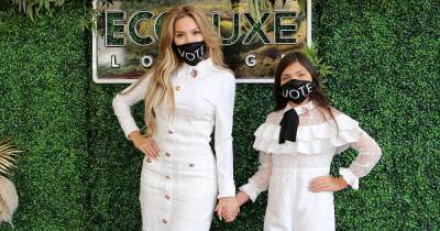 Farrah Abraham and Daughter Sophia Wore Matching Face Masks to Debbie Durkin’s Drive-Thru EcoLuxe Lounge and Endless Summer Festival Event - www.usmagazine.com