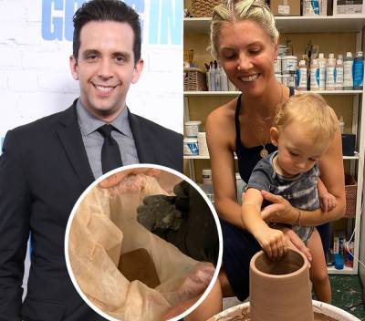 Amanda Kloots Uses Nick Cordero’s Ashes To Make Pottery With Their Son — ‘A Way To Keep Him Living!’ - perezhilton.com