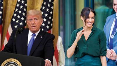 Donald Trump Disses Meghan Markle After She Urges People To Vote: ‘I’m Not A Fan Of Hers’ - hollywoodlife.com