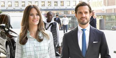 Sweden's Prince Carl Philip & Princess Sofia Make It a Date Night Out at The Theatre - www.justjared.com - Sweden - city Stockholm
