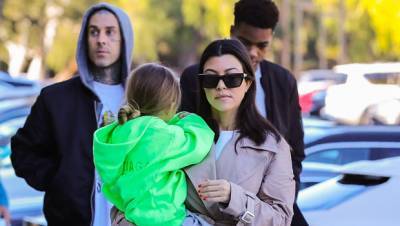 Kourtney Kardashian Reunites With Rumored Fling Travis Barker For Intense Workout – See Pic - hollywoodlife.com