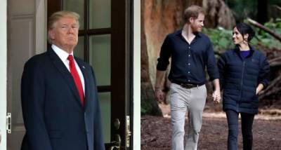 Donald Trump takes a jibe at Meghan Markle and wishes Prince Harry 'luck' after Duchess urged fans to vote - www.pinkvilla.com - USA