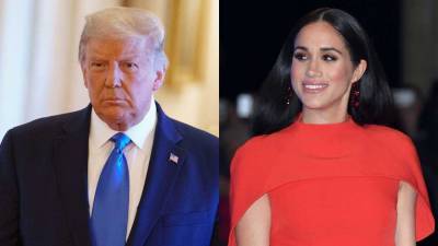 President Donald Trump Says He's 'Not a Fan' of Meghan Markle and Wishes Prince Harry 'Luck' With Her - www.etonline.com