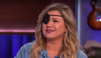 Kelly Clarkson Explains Why She's Wearing an Eye Patch - www.justjared.com - California