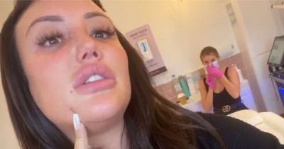 Charlotte Crosby leaves fans nauseous after showing grim results of her pore cleansing facial - www.ok.co.uk - county Crosby