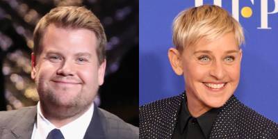 James Corden Finally Addresses Rumor That He's Replacing Ellen DeGeneres - www.justjared.com