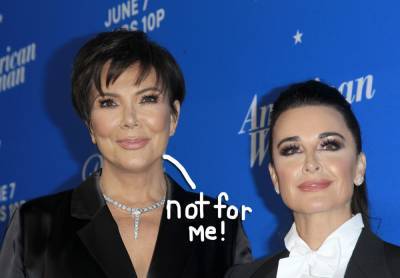 Kris Jenner Sets The Record Straight On RHOBH Casting Rumors & Talks End Of KUWTK - perezhilton.com