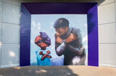 ‘Black Panther’ Mural With Chadwick Boseman Unveiled at Disneyland - variety.com - Chad