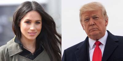 President Donald Trump Makes Gross Remark About Meghan Markle After Her Voting Comments - www.marieclaire.com