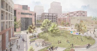 Plans for 750 homes, 100 bedroom hotel, primary school, leisure centre and offices approved for former Kellogg's site - www.manchestereveningnews.co.uk