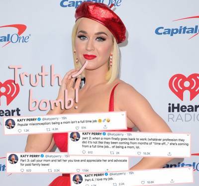 Katy Perry Has Some Very Real Thoughts About Motherhood — MUST READ! - perezhilton.com - Santa Barbara