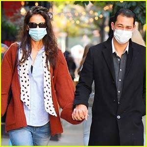 Katie Holmes Walks Hand-in-Hand with Boyfriend Emilio Vitolo Jr. During Friday Afternoon Date - www.justjared.com - New York
