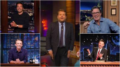 Late-Night Laughs: How Colbert, Corden, Fallon, Kimmel & Meyers Returned To The Studio, Is Emmy Variety Talk Category Fair & Who Are Field’s Rising Stars - deadline.com