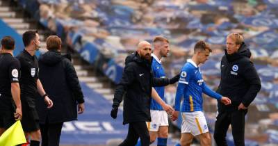Brighton manager Graham Potter questions officials after Manchester United penalty - www.manchestereveningnews.co.uk - Manchester