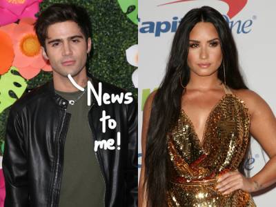 Max Ehrich Says He Learned About The Demi Lovato Split ‘Through A Tabloid’ — Huh?! - perezhilton.com