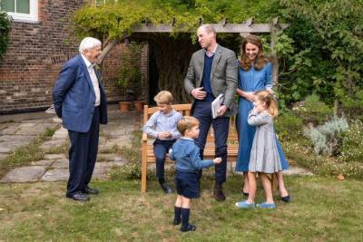 New Photos Released Of Cambridge Children With Sir David Attenborough - etcanada.com - Charlotte