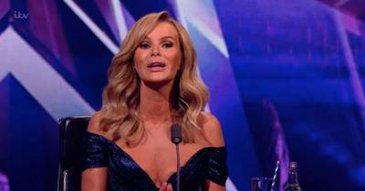 Britain's Got Talent fans outraged as Amanda Holden suffers near nip-slip in risqué dress - www.dailyrecord.co.uk - Britain