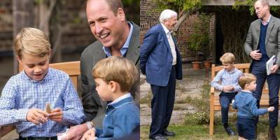 Prince George Was Gifted a Megalodon Tooth During David Attenborough's Recent Visit - www.harpersbazaar.com