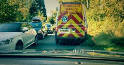 Dangerous parkers blasted after blocking path of two ambulances at Scots beauty spots - www.dailyrecord.co.uk - Scotland