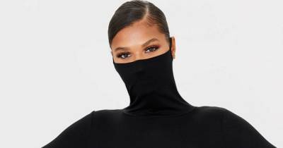 PrettyLittleThing releases bizarre sell-out £14 face mask dress - www.dailyrecord.co.uk