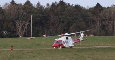 Two helicopters swoop on secluded loch during major incident in South Ayrshire - www.dailyrecord.co.uk - Scotland