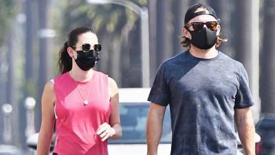 Lea Michele Enjoys Post-Baby Workout Walk With Hubby Plus 4 More Pics Of Celebs Breaking A Sweat - hollywoodlife.com