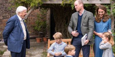 Kate Middleton Shares Photos of Prince George, Princess Charlotte, and Prince Louis with David Attenborough - www.elle.com - Charlotte - city Charlotte