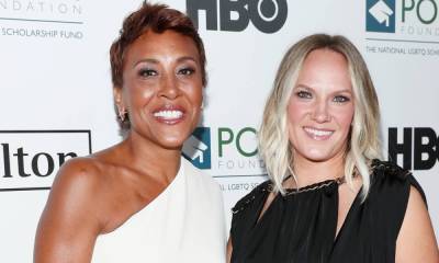 GMA's Robin Roberts marks end of an era with partner Amber Laign - hellomagazine.com - state Connecticut